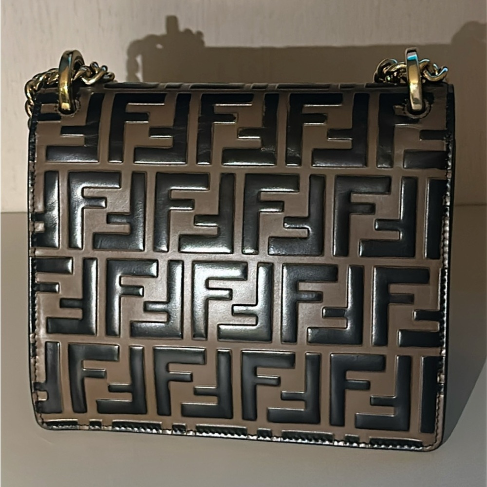 Fendi Kan U Shoulder Bag Zucca Embossed✨ - Picture 5 of 16